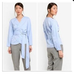 J. Crew Sara Wrap top